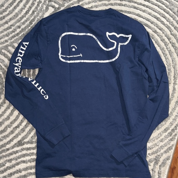 Mens Vineyard Vines Long Sleeve T-shirt - Picture 4 of 6